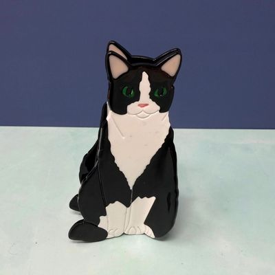 Tuxedo Cat Hair Claw