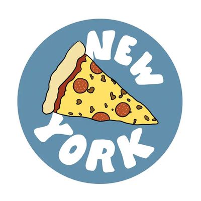 New York City Pizza Vinyl Sticker