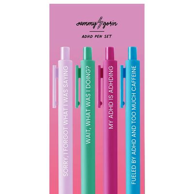 Adhd, Add, Neurodivergent Pen Set