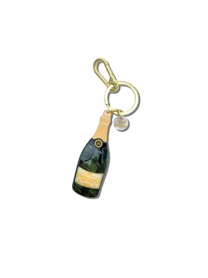 Champagne Bag Charm + Keychain