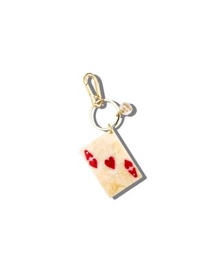 Mini Ace of Hearts Bag Charm + Keychain