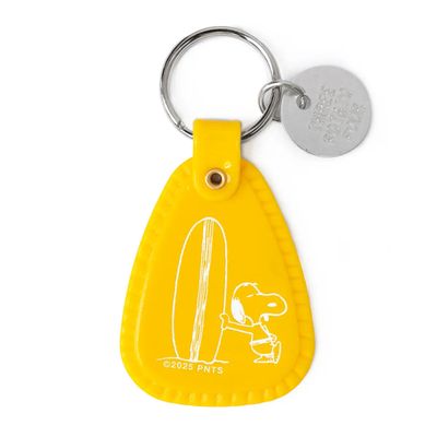 Snoopy Surf Saddle Keychain