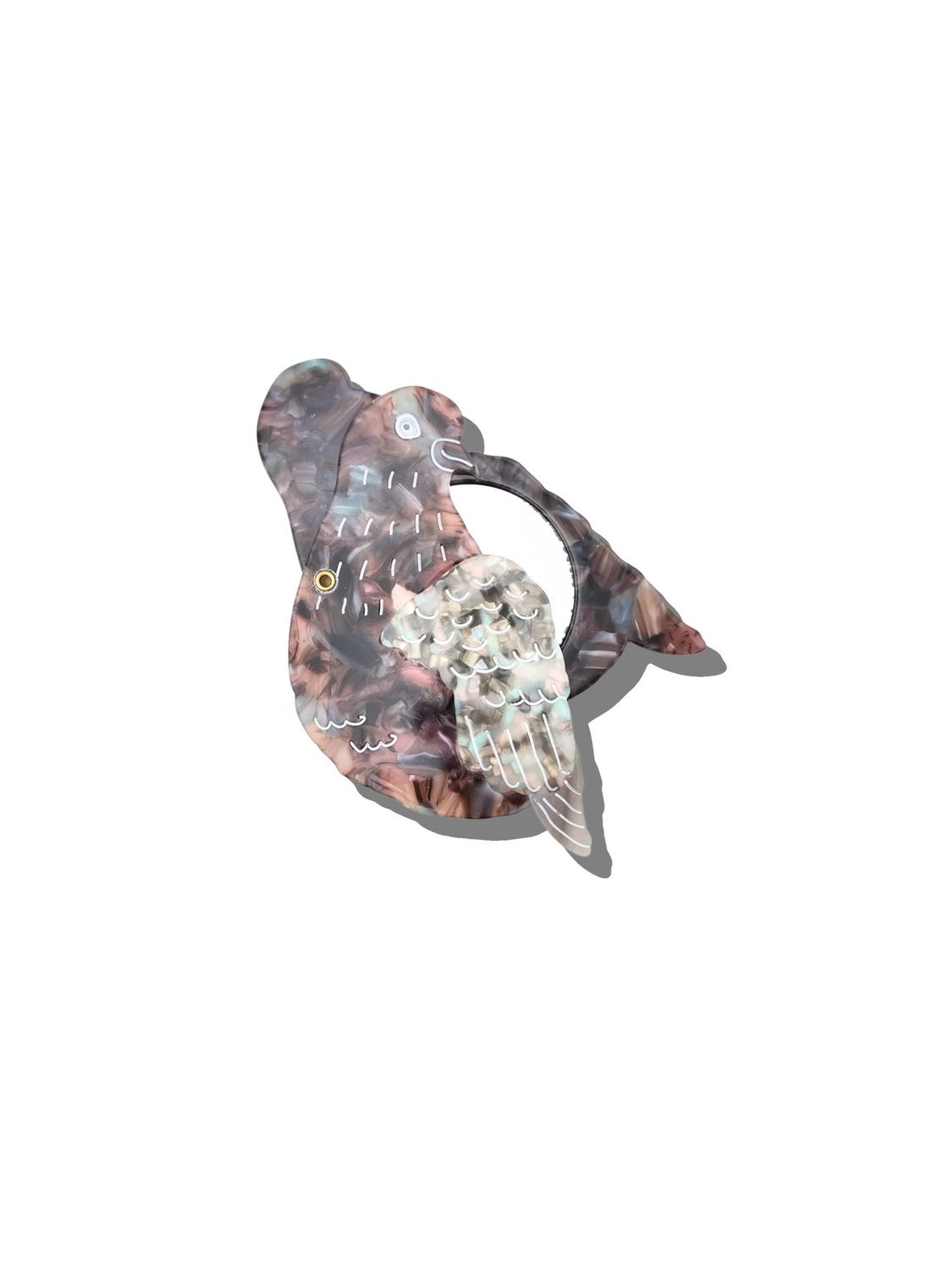 Pigeon Compact Mirror