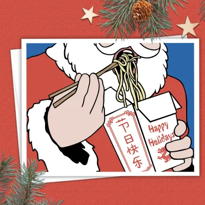 Noodles Holiday Card
