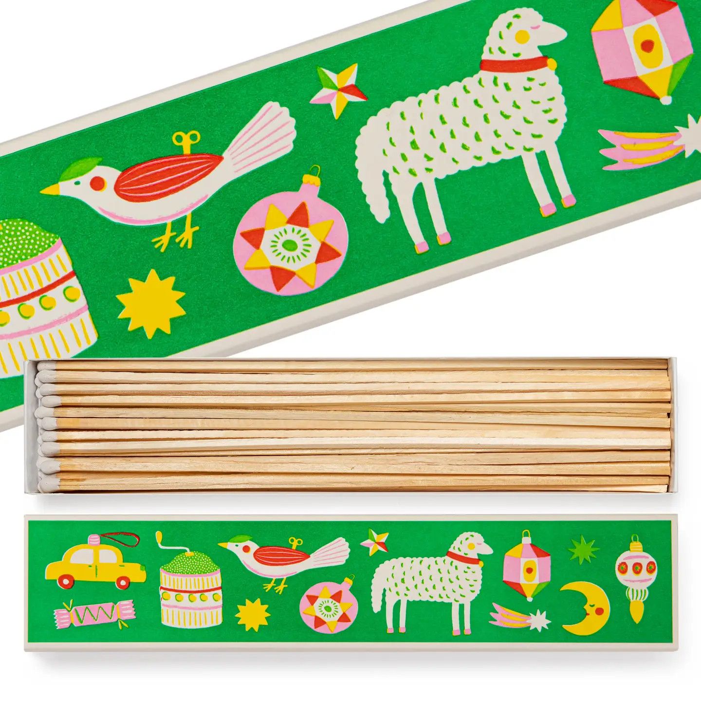 Ornaments | Long - Christmas Safety Matches