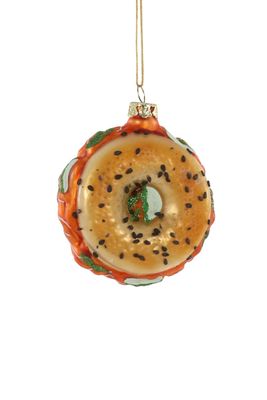 Bagel with Lox Ornament