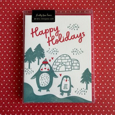 Happy Holidays Penguin