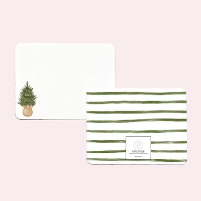 Mini Tree Rounded Flat Notes 10