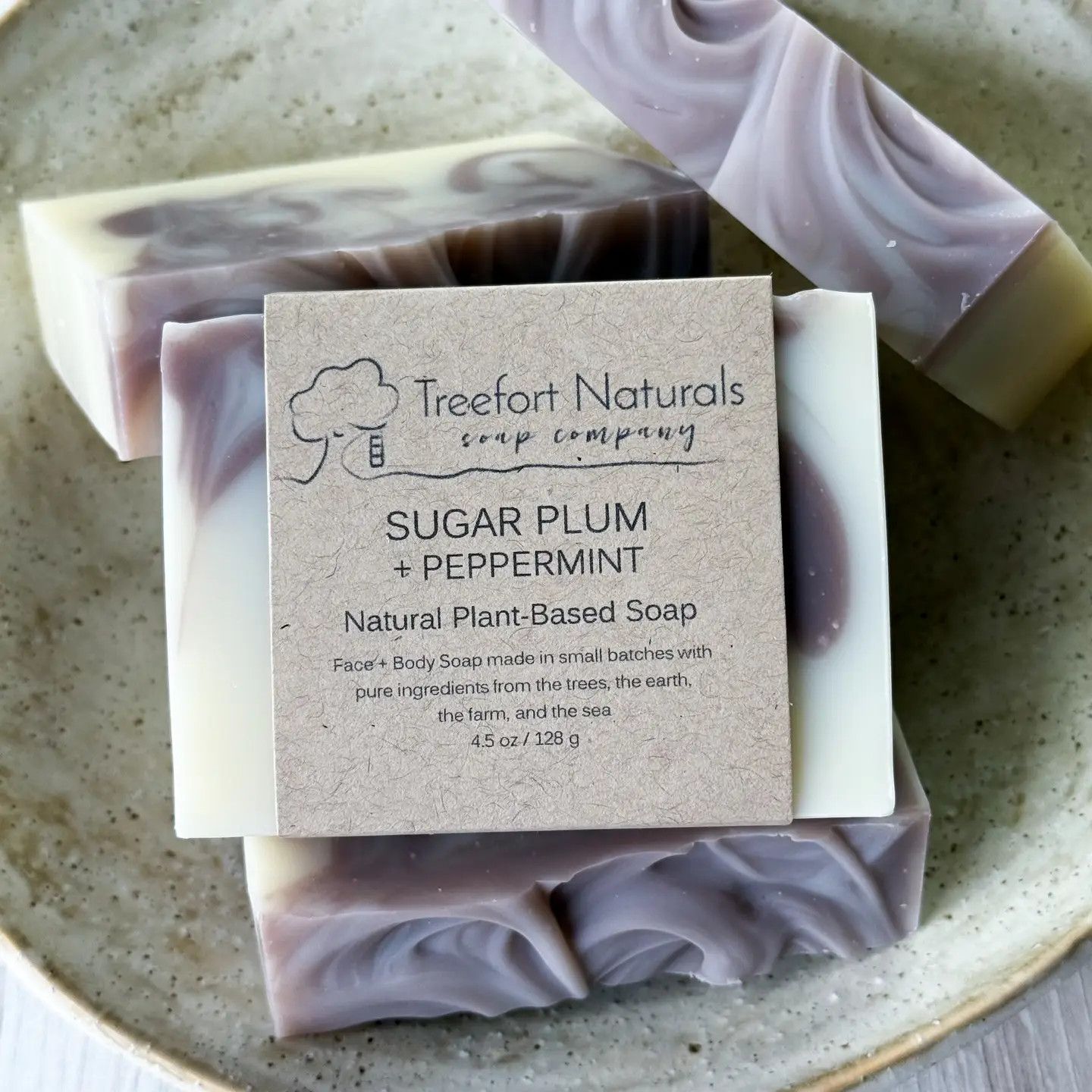 Sugar Plum + Peppermint Soap * Limited*