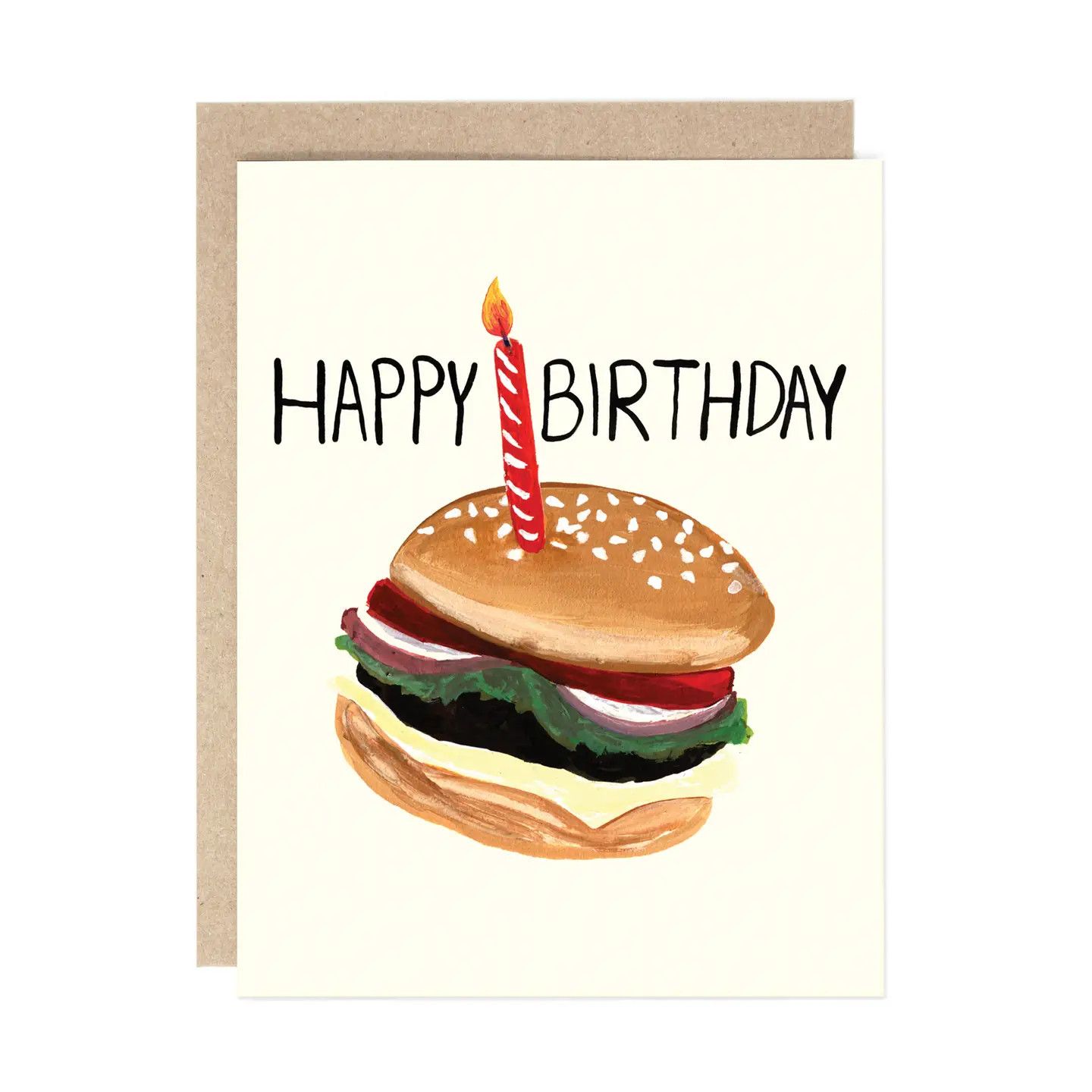 Birthday Burger Card