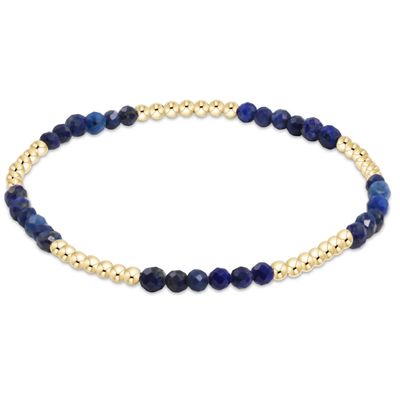 enewton blissful pattern 2.5mm bead bracelet - lapis