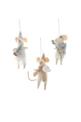 Wintertime Mice Ornament