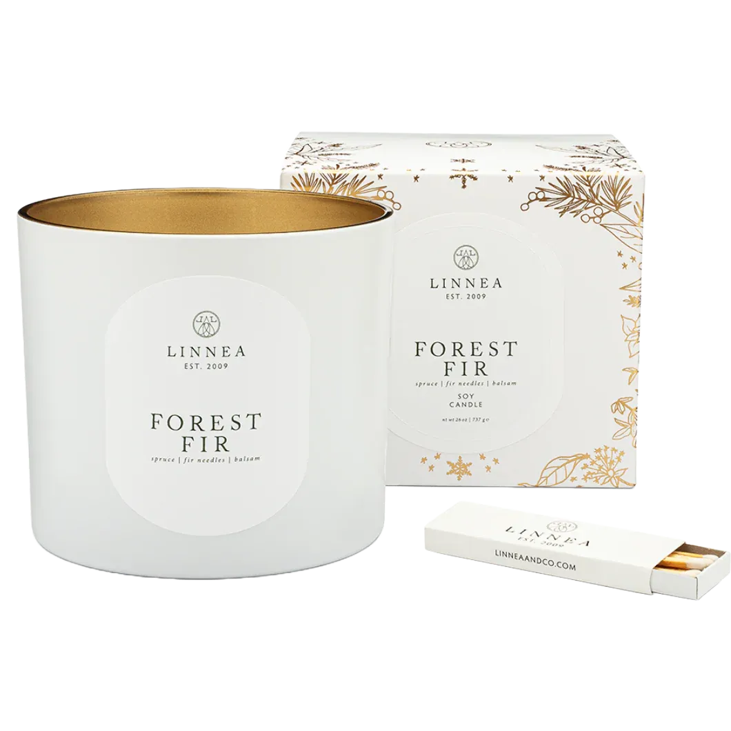 Holiday Candle Forest Fir 3-wick
