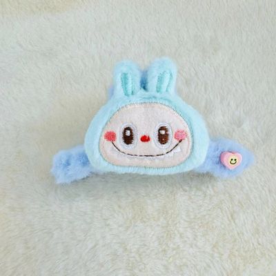 Cute Monster Furry Hair Claw Blue