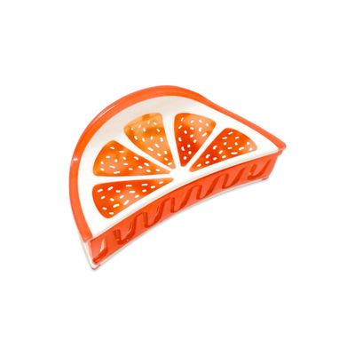 Midi Grapefruit Slice  Hair Claw