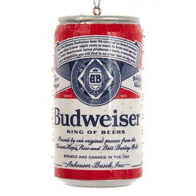 Budweiser Can Blow Mold Ornament