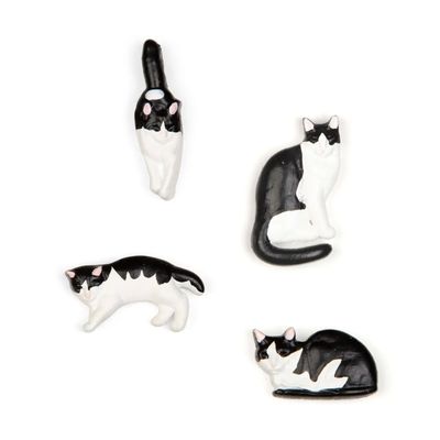 Tuxedo Cat Magnets