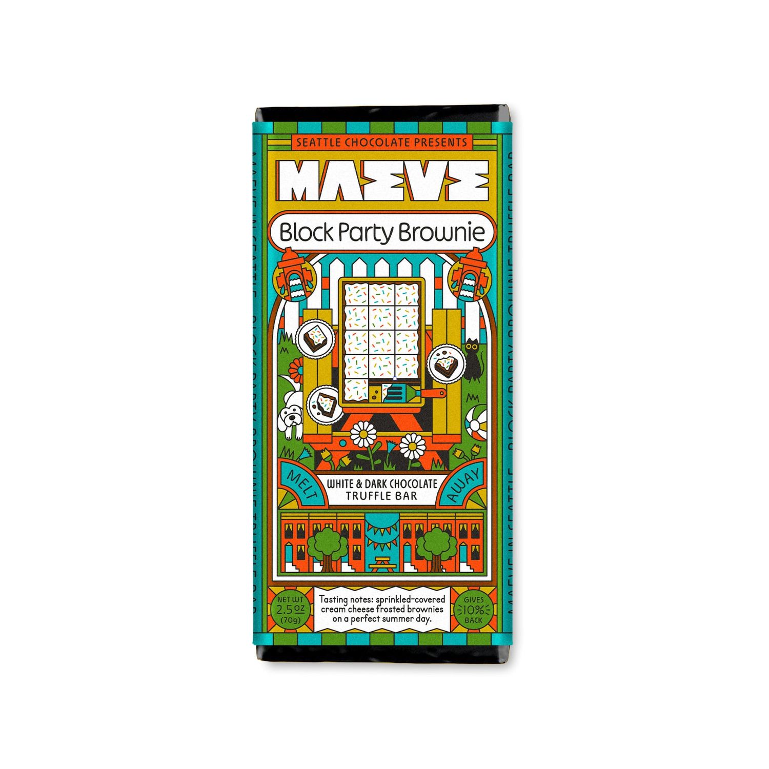 Block Party Brownie Truffle Bar