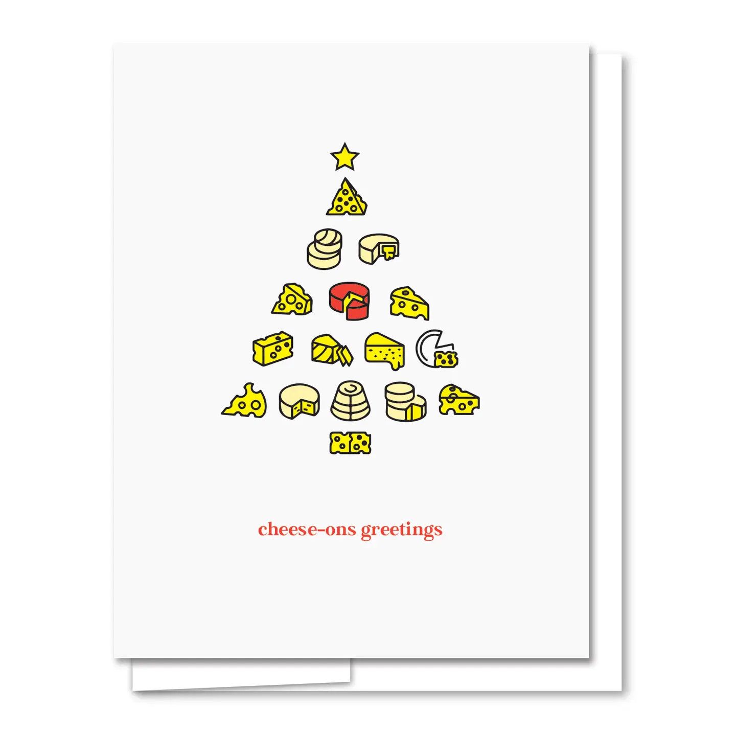 Cheesy Holiday Card