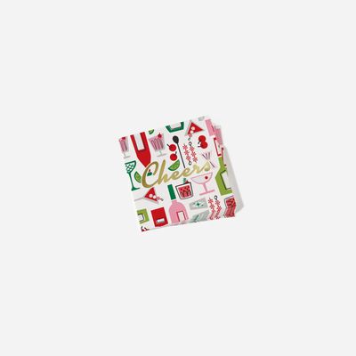 Merry Little Cocktail Napkin - Pack of 20