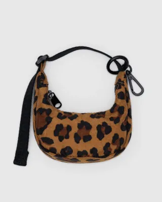 Baggu Bag Charm Crescent Leopard