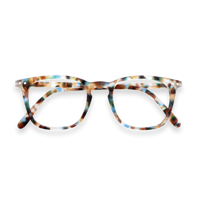 IZIPIZI Reader E Trapeze Blue Tortoise 
