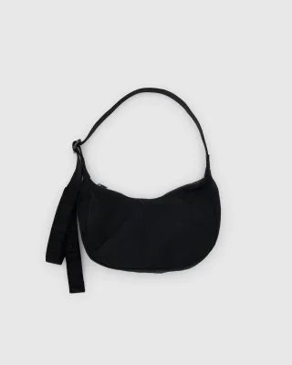 Baggu Small Nylon Crescent Bag Black