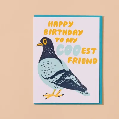 Coo Friend Pigeon Birthday