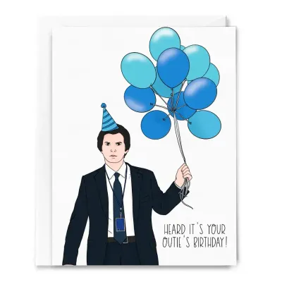 Outie Birthday Card
