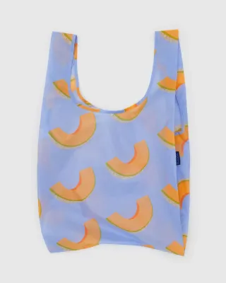 Baggu Reusable Bag Standard Cantaloupe Blue