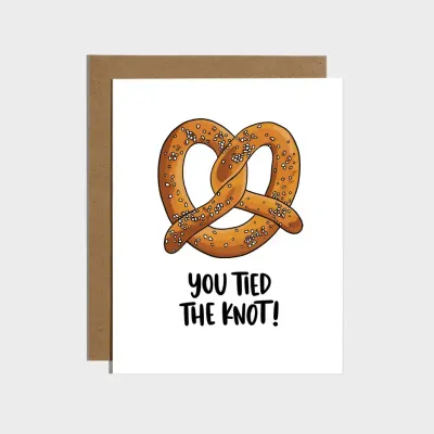 Tied the Knot Pretzel