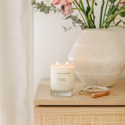 Classic 2-Wick Candle Santorini