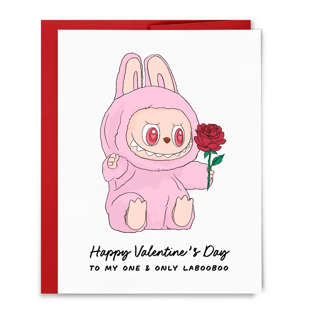 My One and Only Labooboo Valentine's Day Card