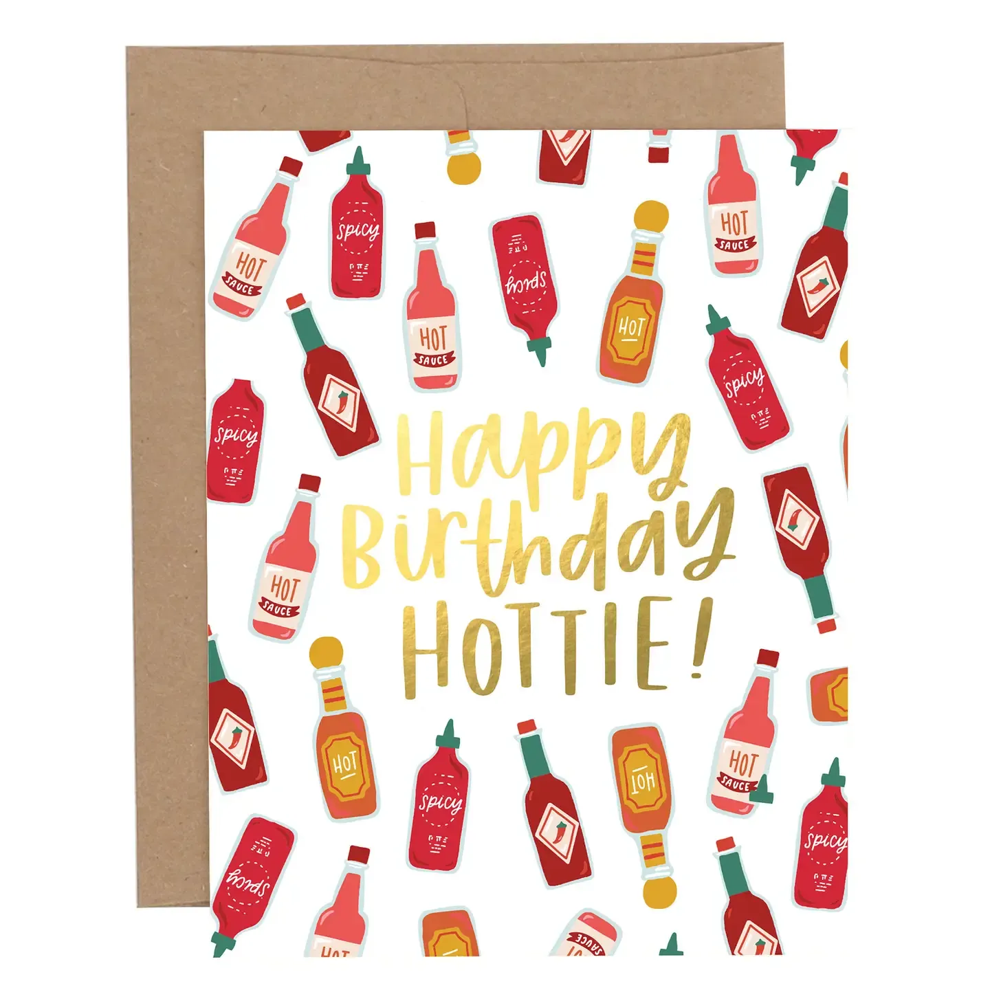 Happy Birthday Hottie Greeting Card