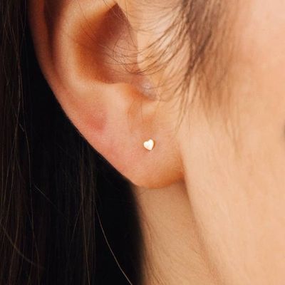 Mini Heart Stud 14K Gold Filled