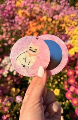 Kawaii Cat Compact Mirror