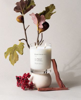 Classic 2-Wick Candle Santorini