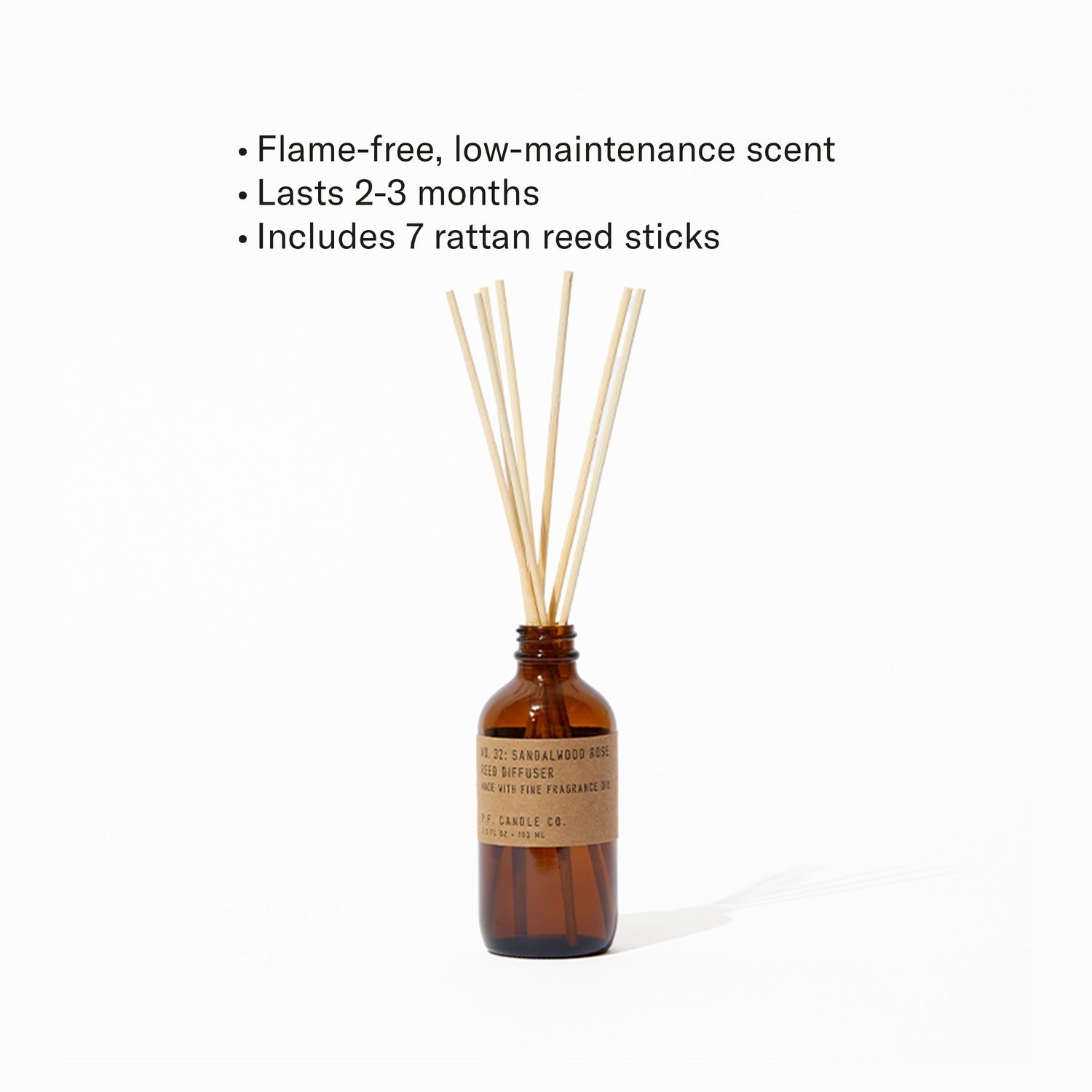 Sandalwood Rose –Reed Diffuser