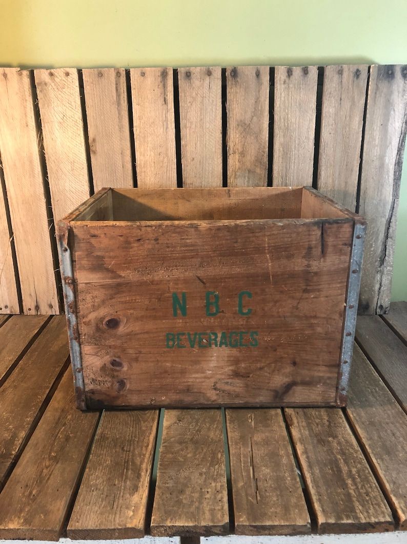 Vintage National Soda Crate