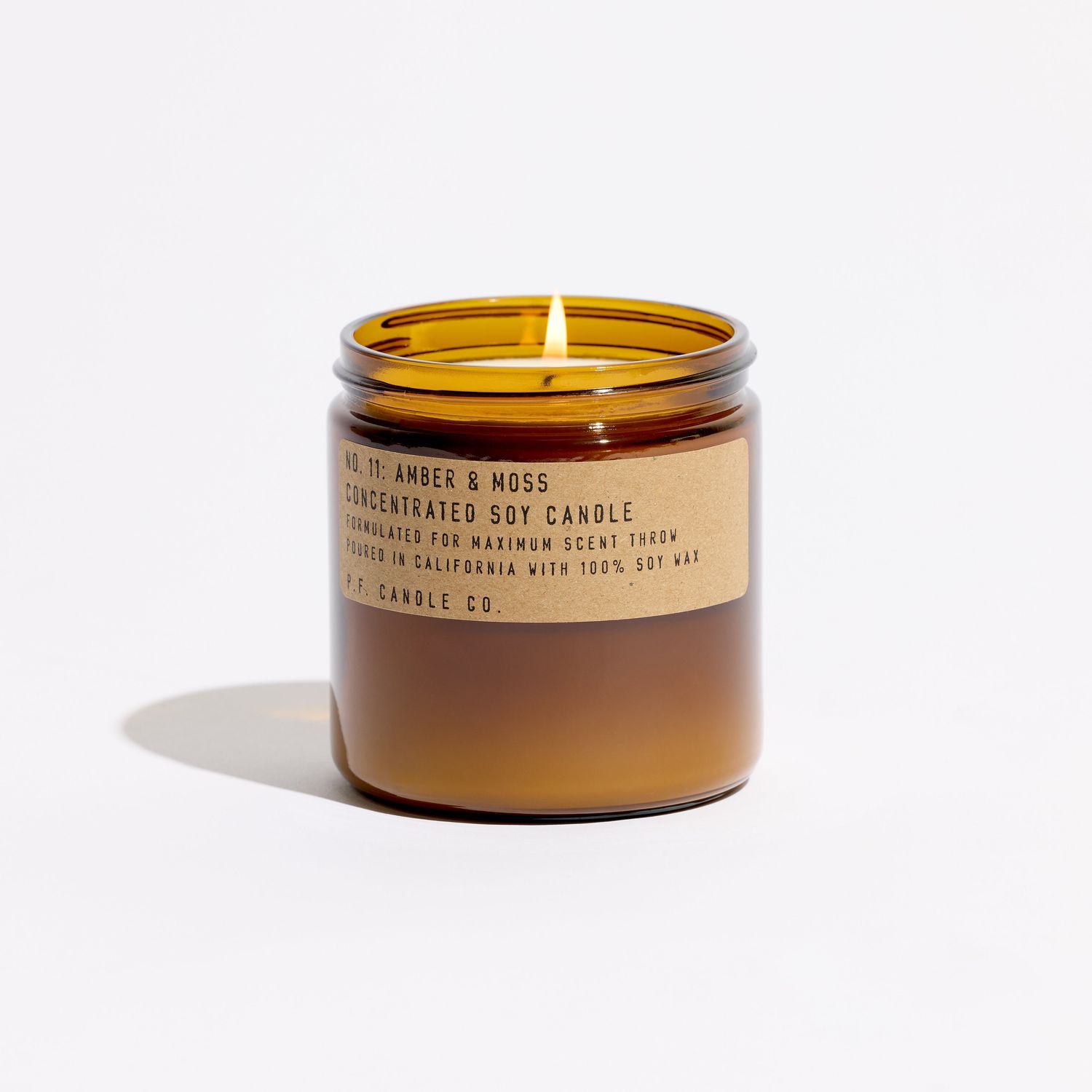 Amber &amp; Moss – Large Concentrated Candle