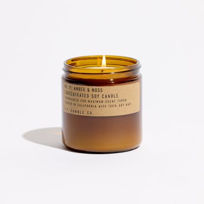 Amber &amp; Moss – Large Concentrated Candle