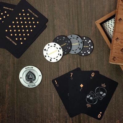Iron &amp; Glory Dead Man's Hand Poker Set