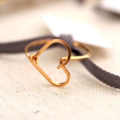 by boe Heart Gold Filled Ring