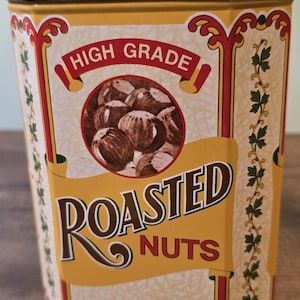 Vintage Nuts Tin