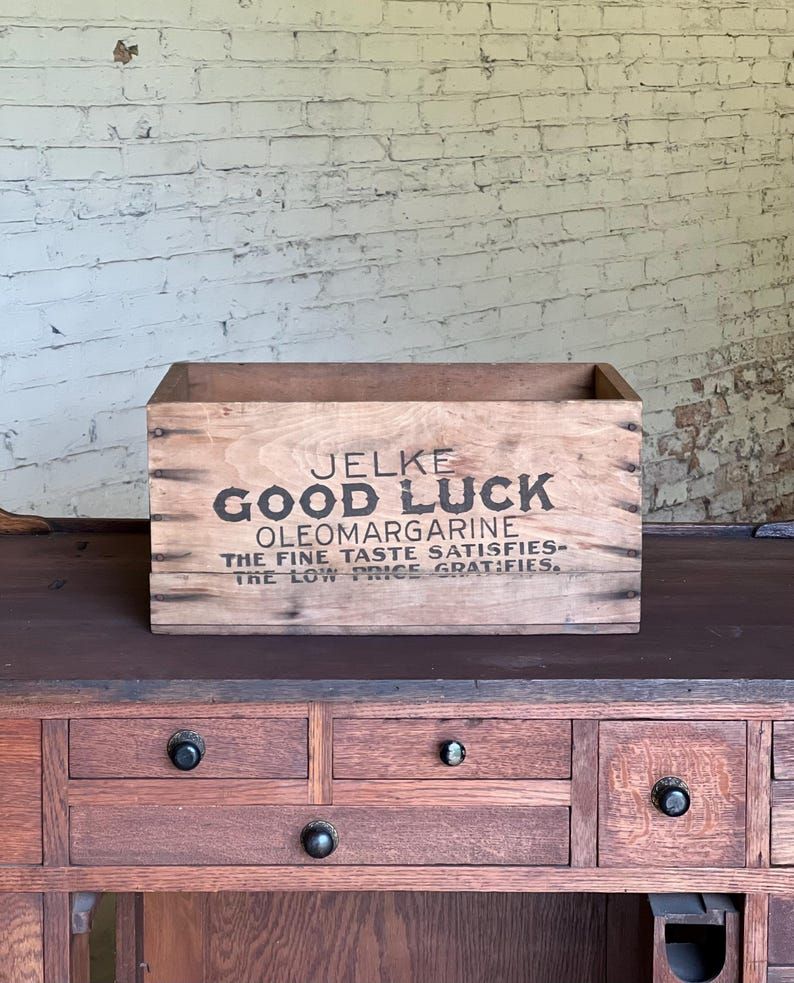 Vintage Jelke Good Luck Crate