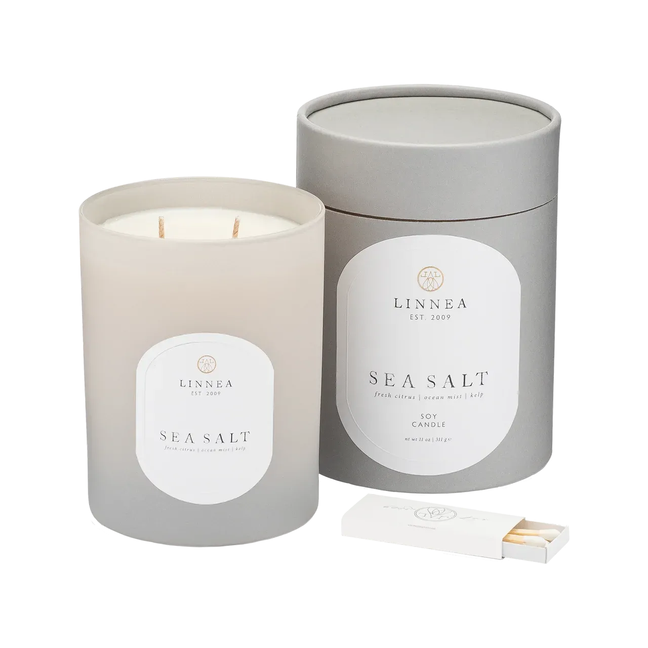 Sea Salt Large Candle