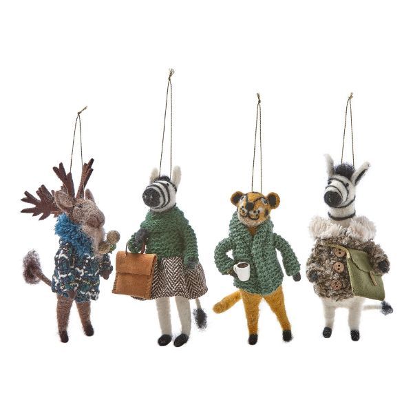 On The Go Animals Ornaments Assortment 4