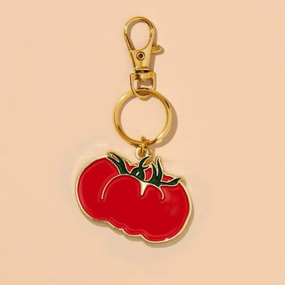 Heirloom Tomato Keychain &amp; Bag Charm