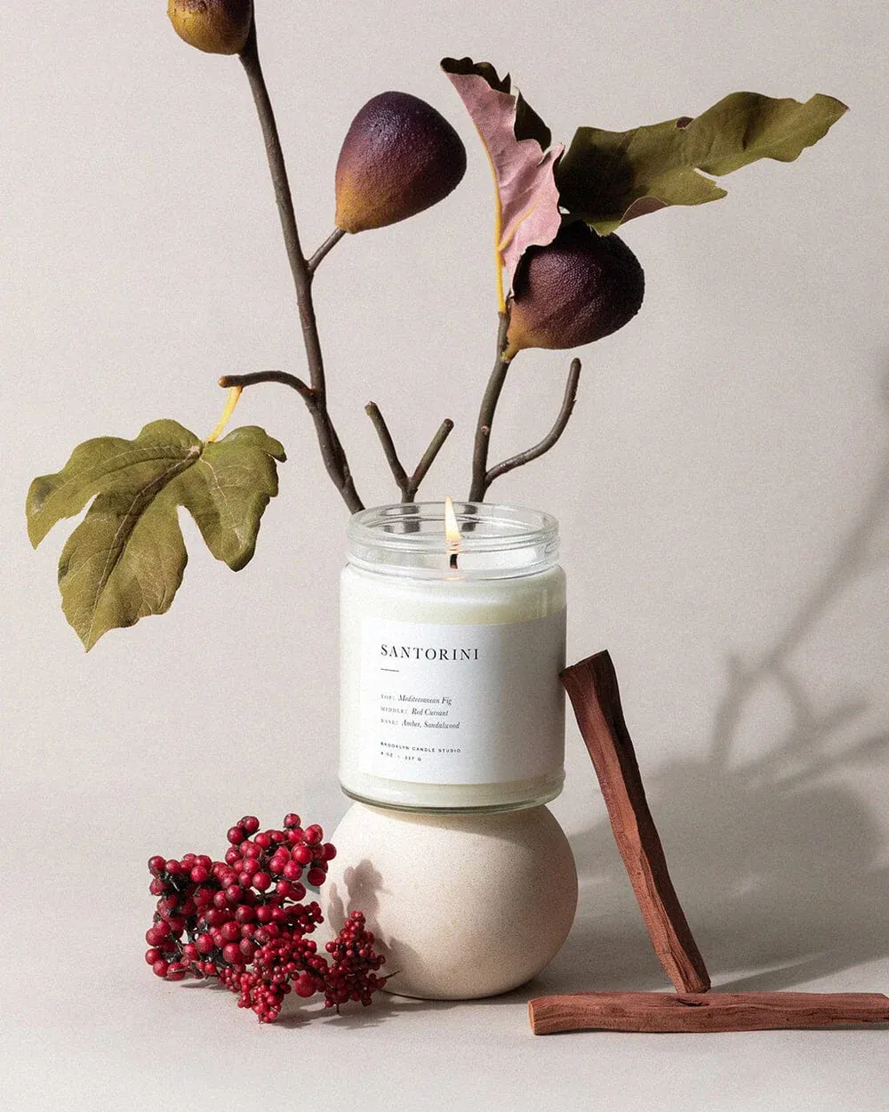 Santorini Jar Candle