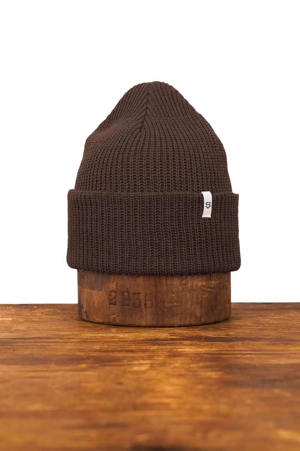 Upcycled Cotton Watchcap Coffee